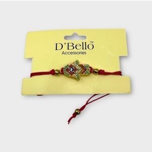 D'Bello Evil Eye Charm Bracelet NWT